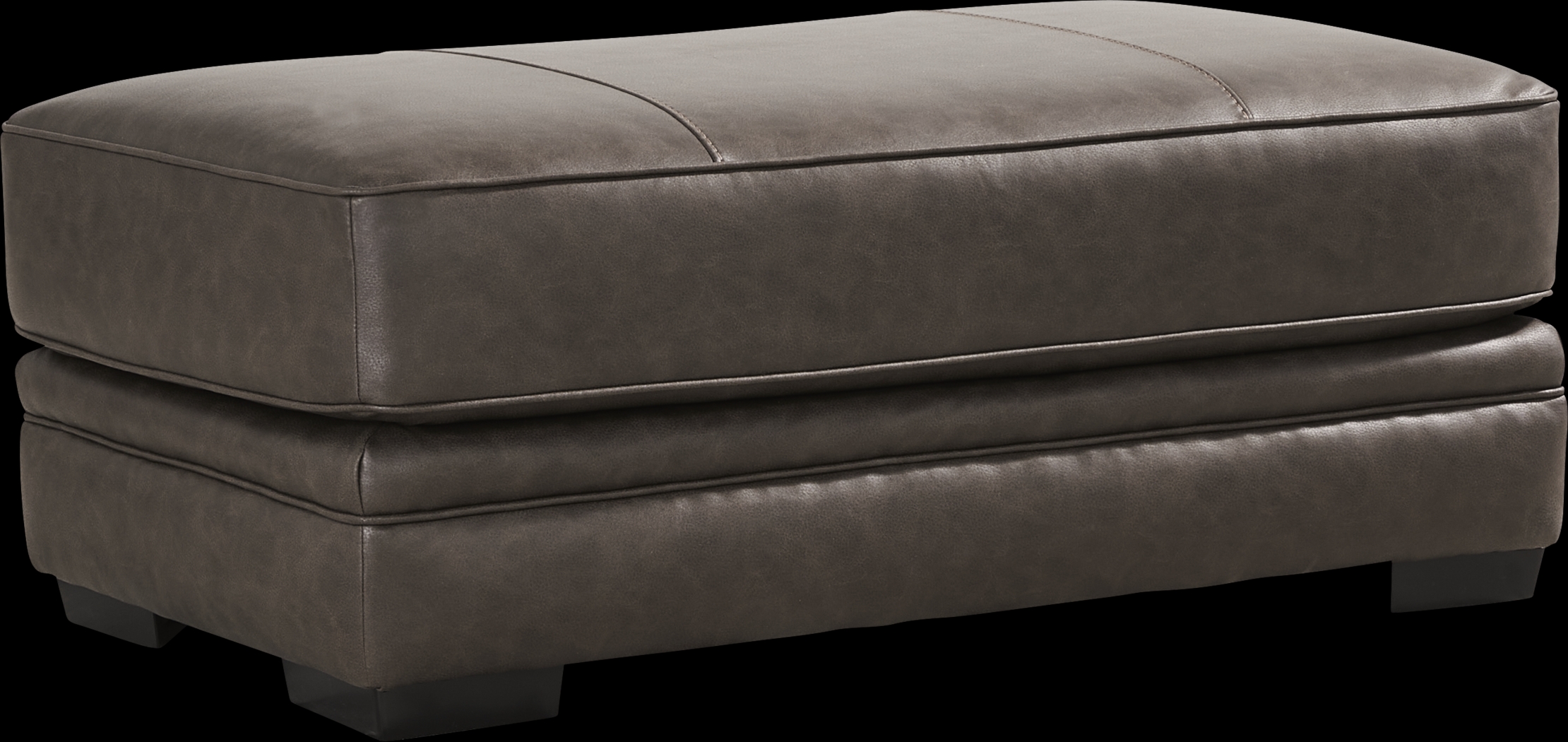 Hattingly Brown Ottoman - Thumbnail - Image 1