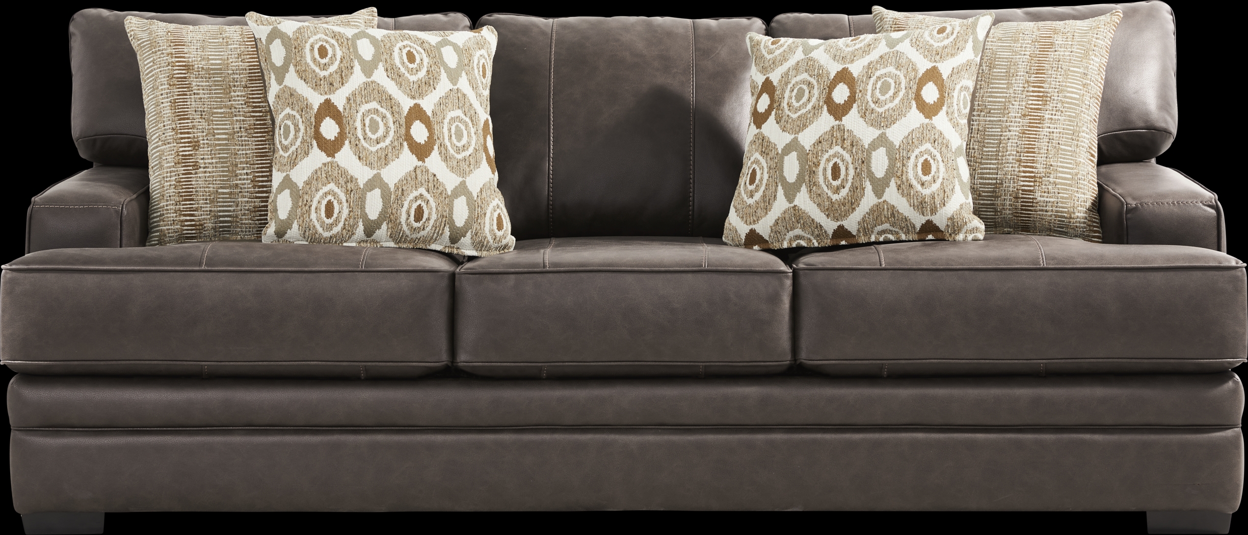 Hattingly Brown Sofa - Thumbnail - Image 1