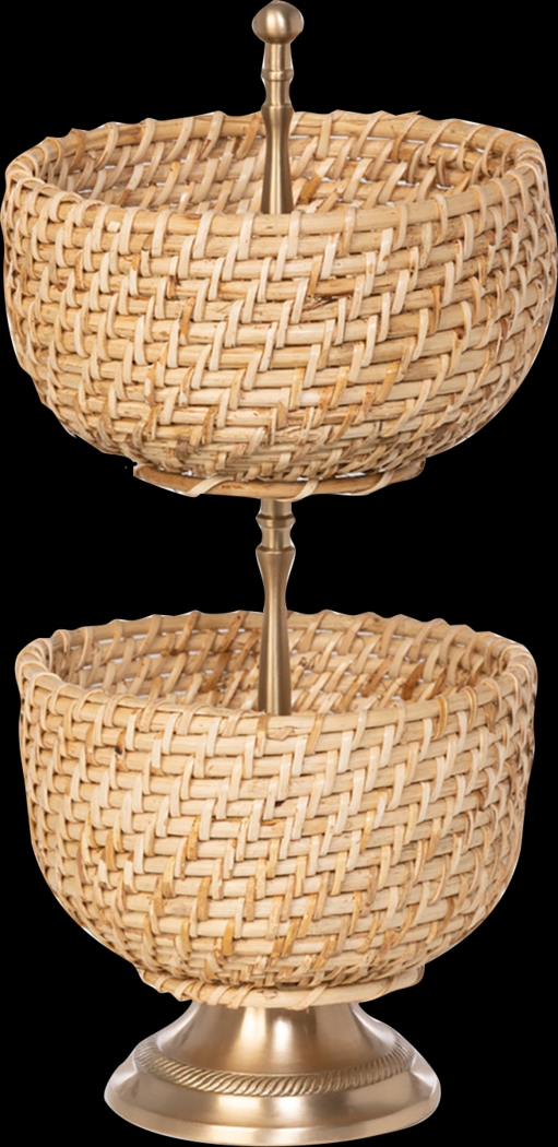 Haugen Brown Server - Thumbnail - Image 1