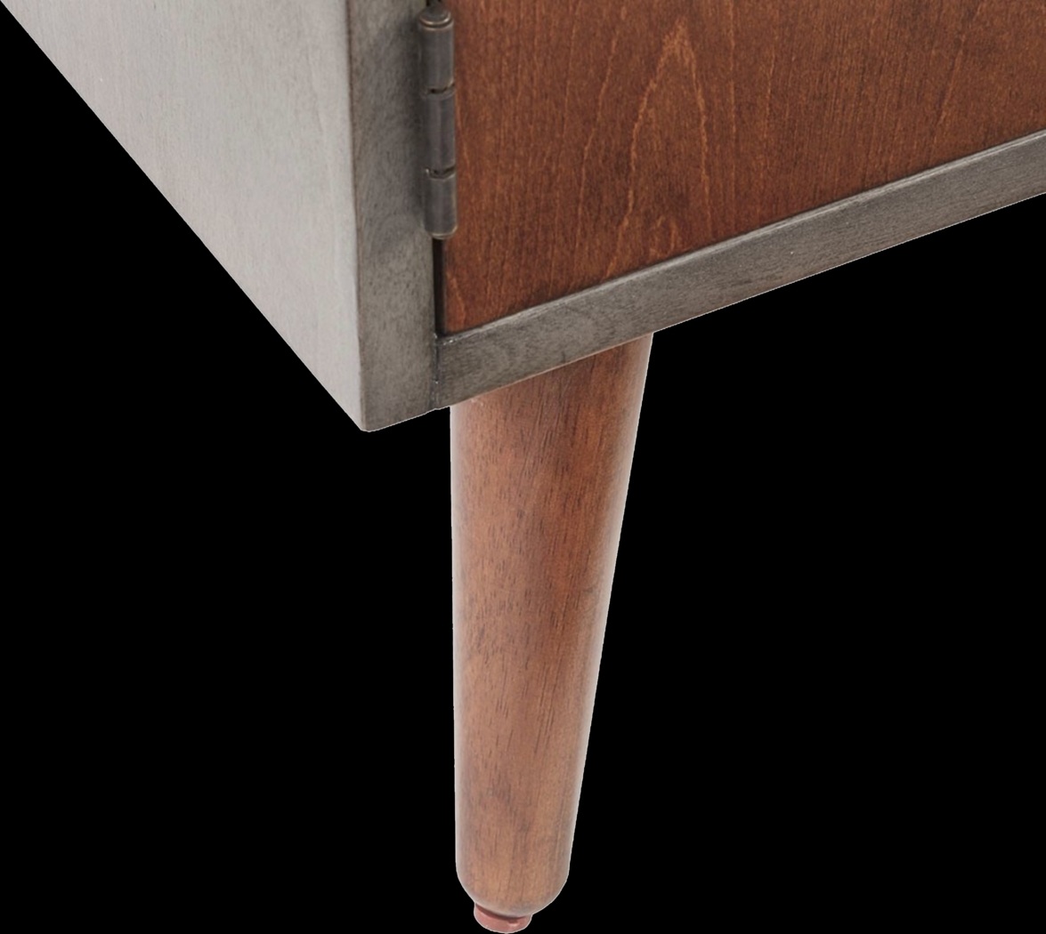 Hauteur Gray Nightstand - Thumbnail - Image 9