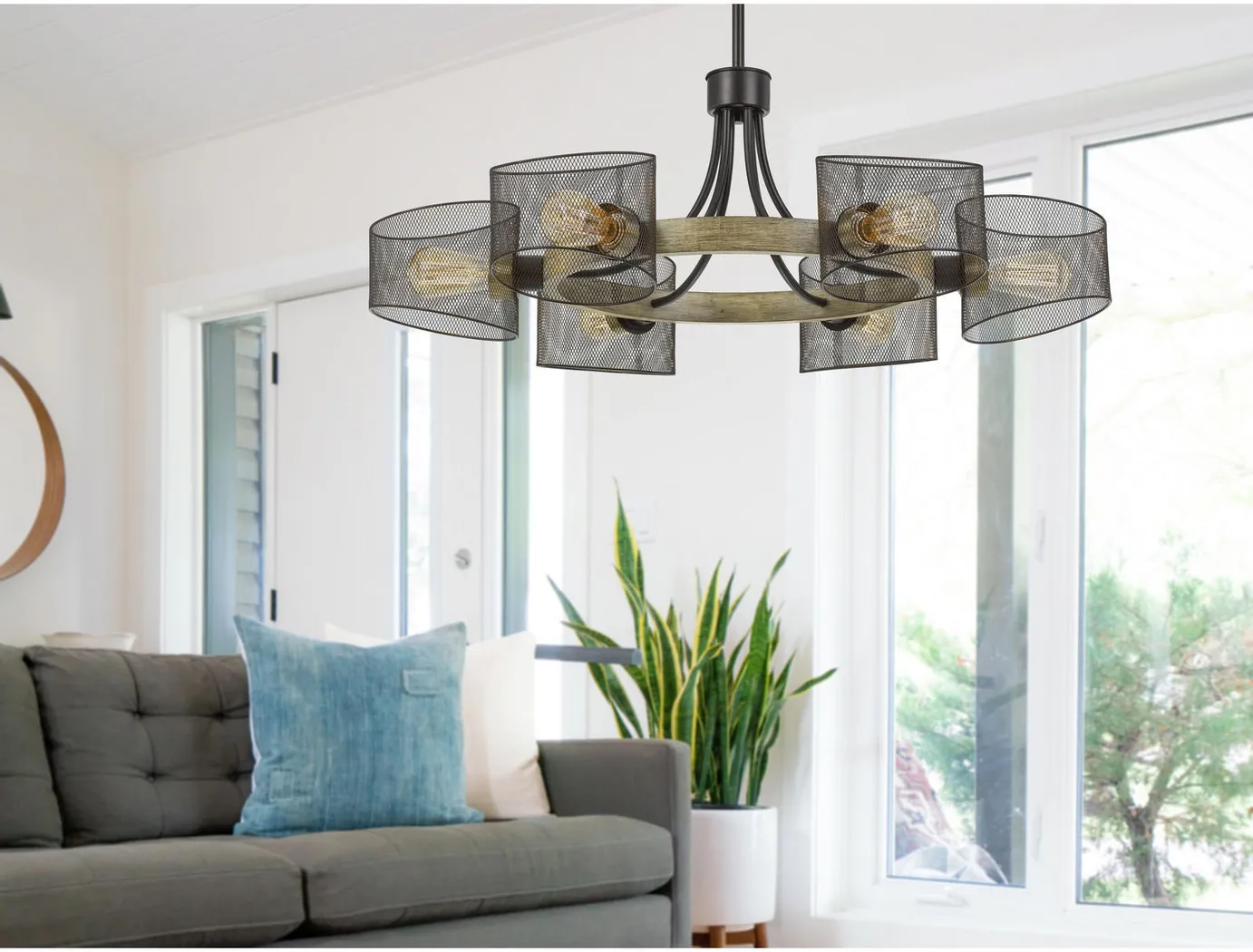 Haven Oaks Place Black Chandelier - Thumbnail - Image 3