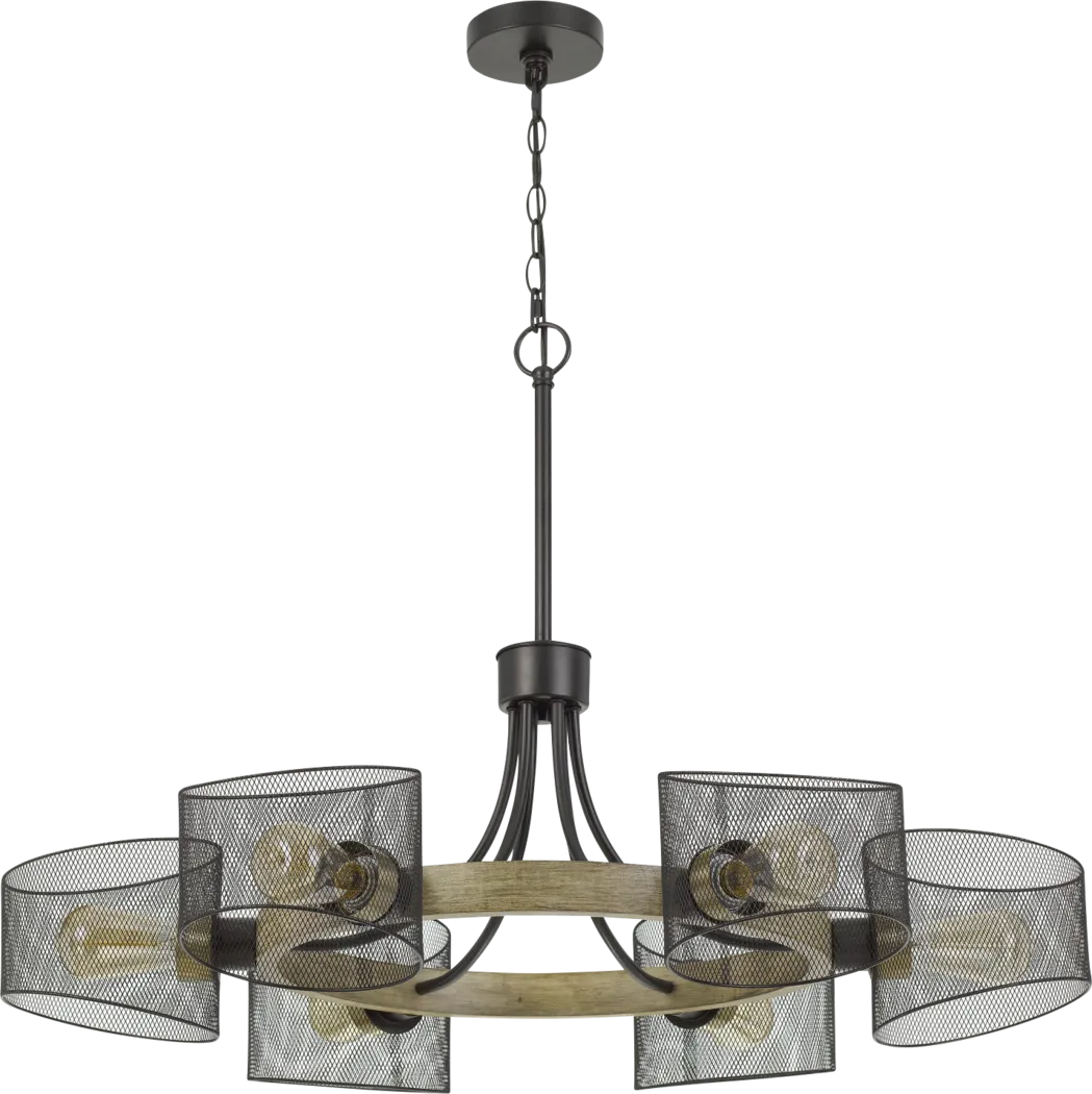 Haven Oaks Place Black Chandelier - Thumbnail - Image 1