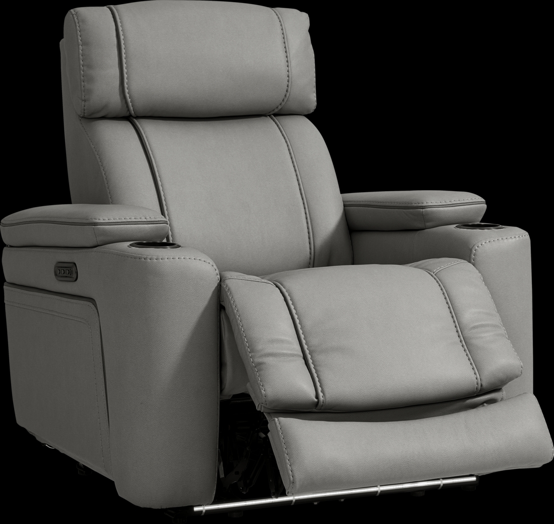 Haven Point Charcoal 8 Pc Dual Power Reclining Living Room - Thumbnail - Image 16