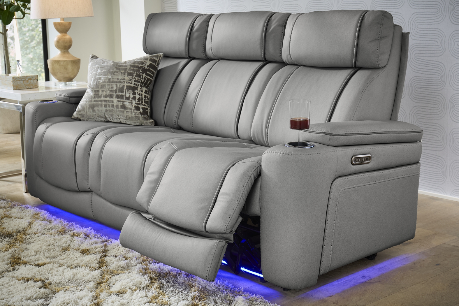 Haven Point Charcoal 2 Pc Living Room with Dual Power Reclining Sofa - Thumbnail - Image 5