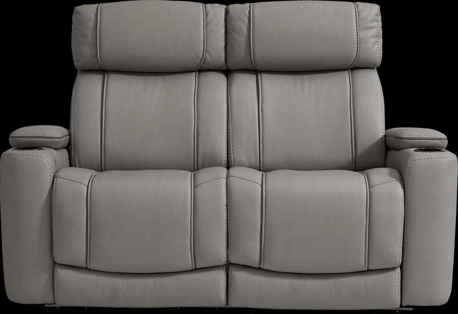 Haven Point Charcoal 5 Pc Reclining Living Room with Dual Power Reclining Sofa - Thumbnail - Image 11