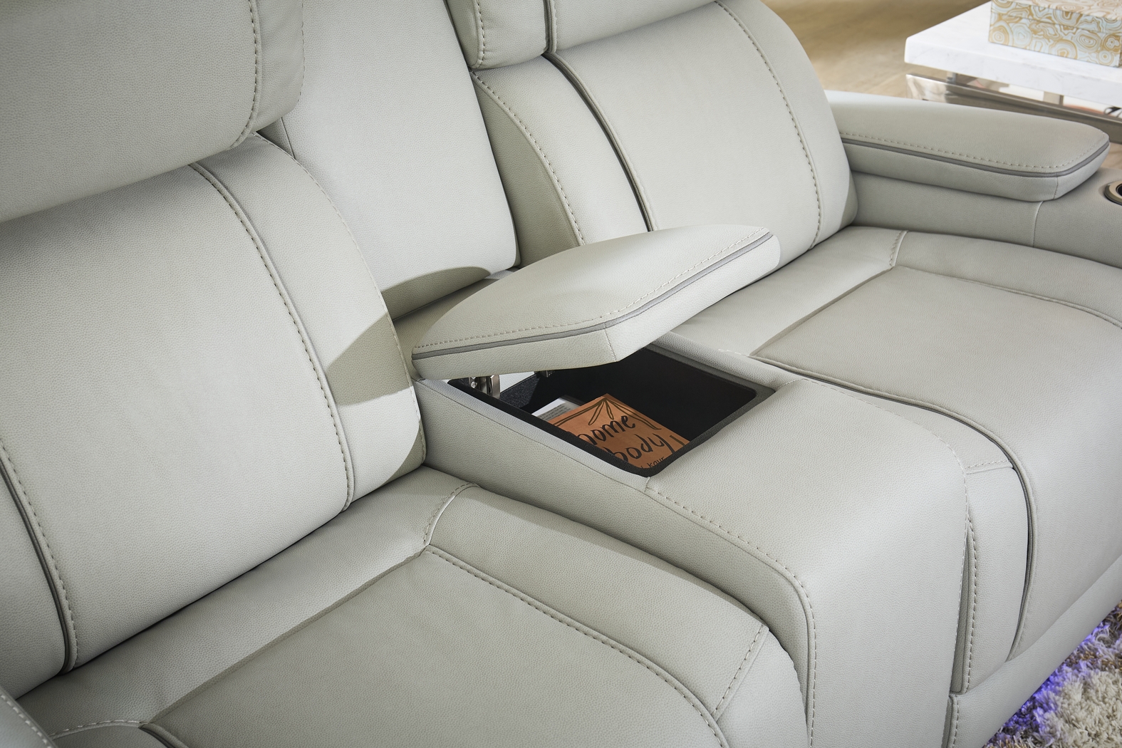 Haven Point Platinum 2 Pc Dual Power Reclining Living Room - Thumbnail - Image 13