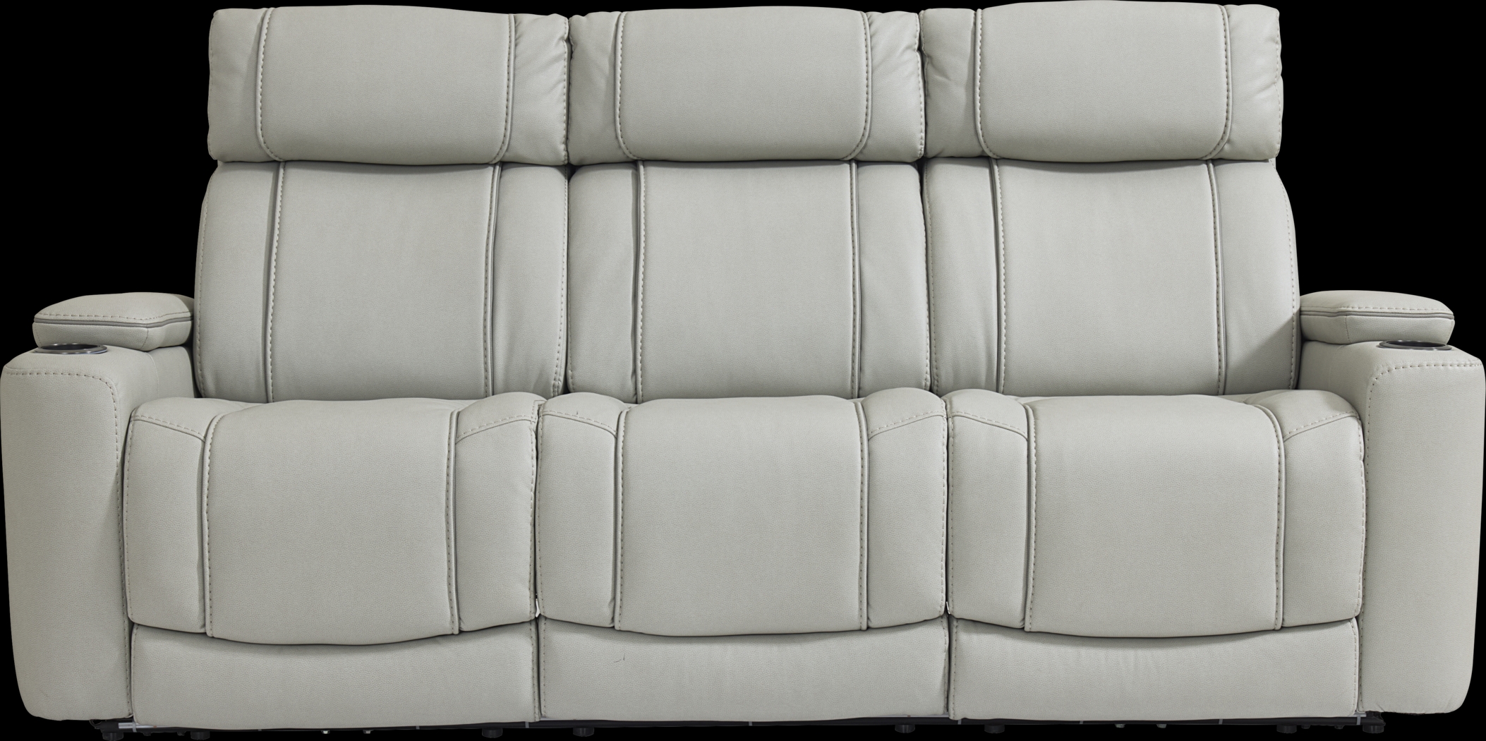 Haven Point Platinum Dual Power Reclining Sofa - Thumbnail - Image 3