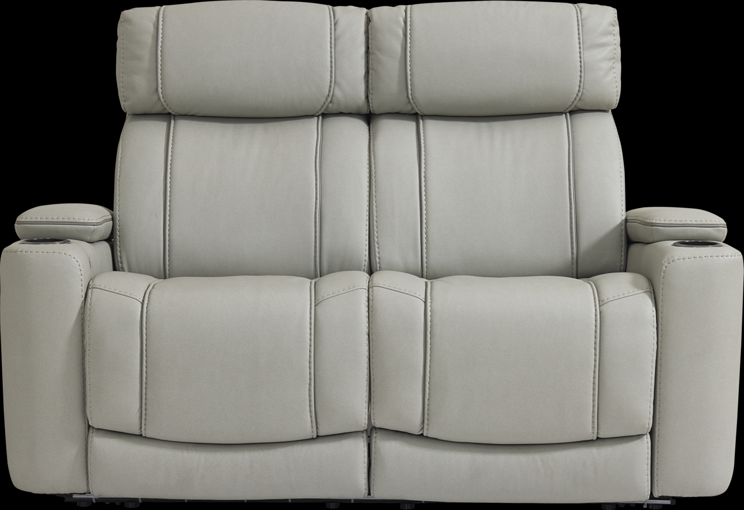 Haven Point Platinum 5 Pc Reclining Living Room with Dual Power Reclining Sofa - Thumbnail - Image 11