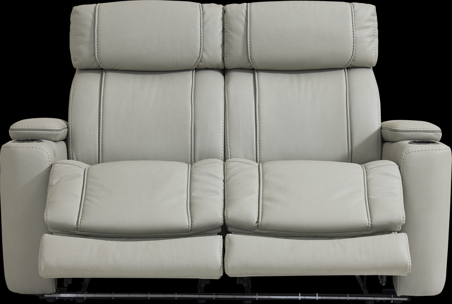Haven Point Platinum 5 Pc Reclining Living Room with Dual Power Reclining Sofa - Thumbnail - Image 10