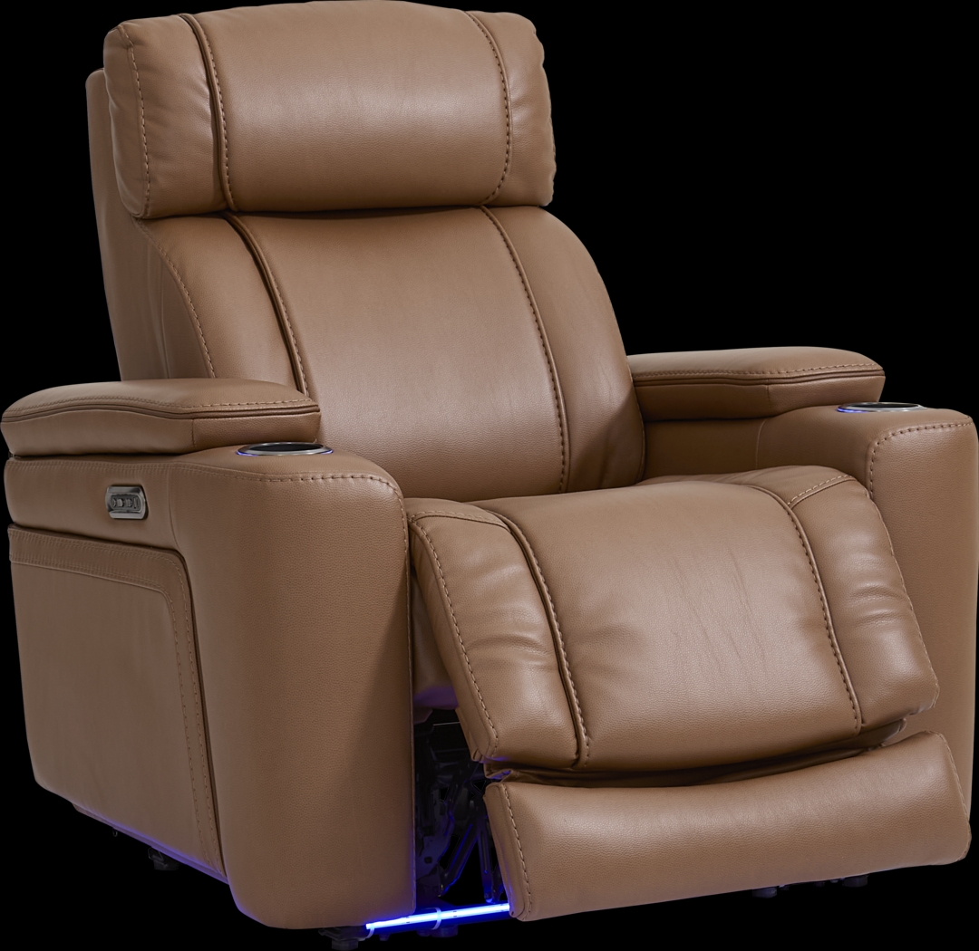 Haven Point Saddle Dual Power Recliner - Thumbnail - Image 1