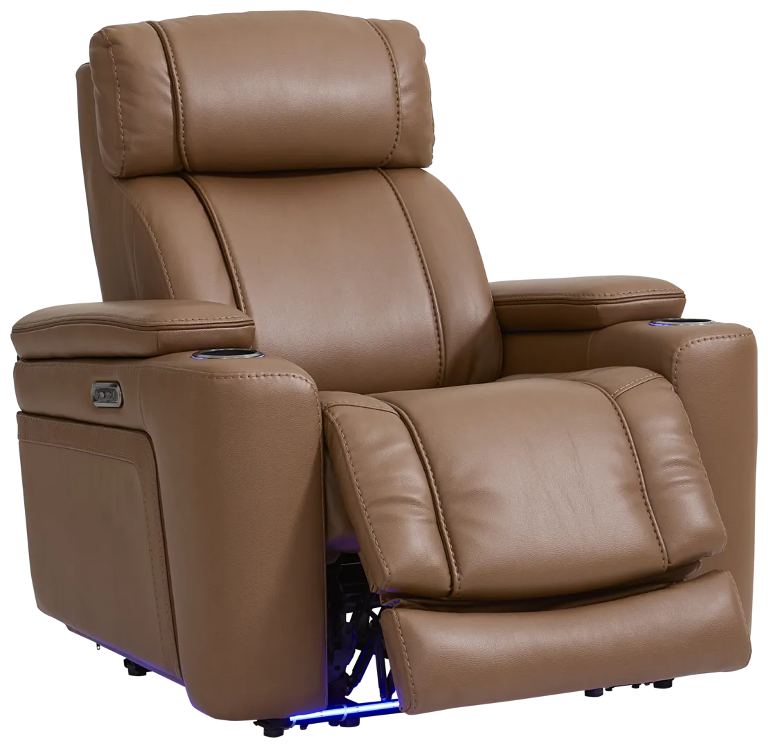 saddle dual power recliner