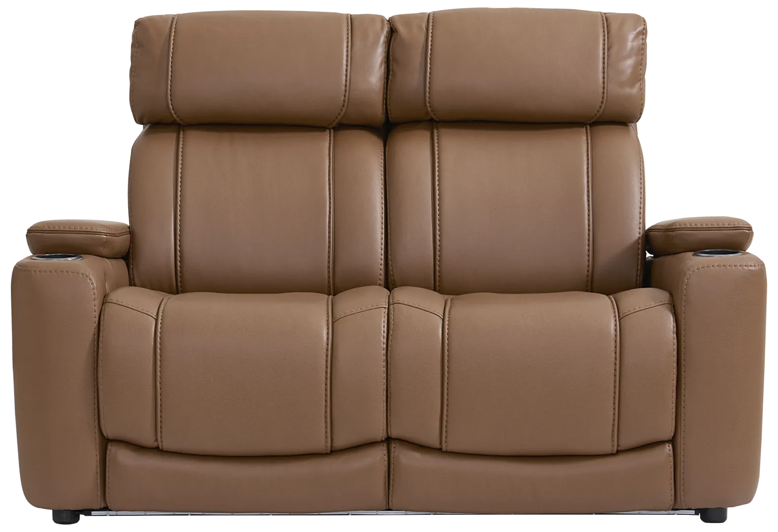 saddle stationary loveseat