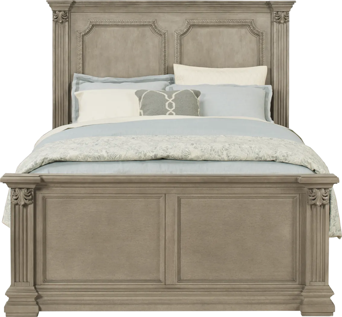 Havencrest Gray 5 Pc King Panel Bedroom - Thumbnail - Image 2