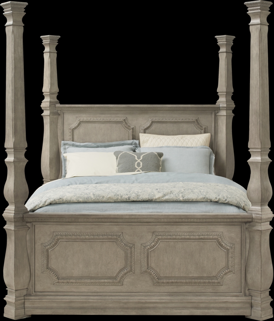 Havencrest Gray 6 Pc Queen Poster Bedroom - Thumbnail - Image 2
