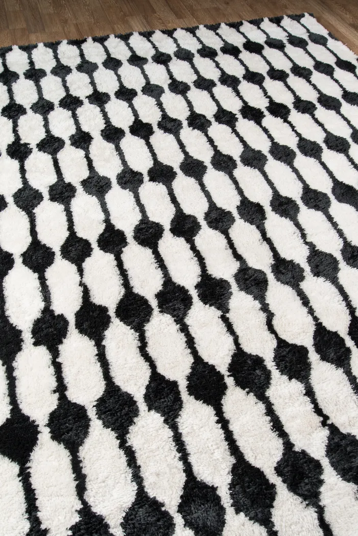 Havendale Black 7'6 x 9'6 Rug - Thumbnail - Image 2