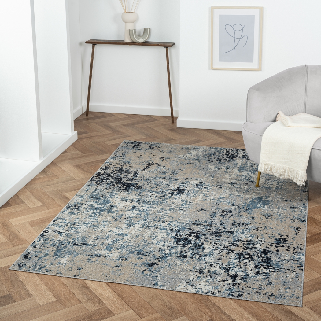 Havenhill Blue 5' x 7' Rug - Thumbnail - Image 2