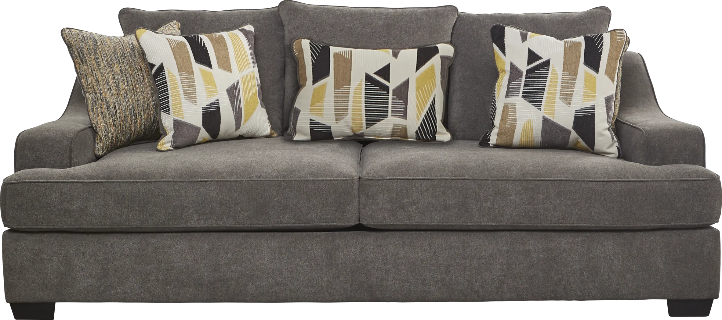 Havenridge Gray Sofa - Image 1