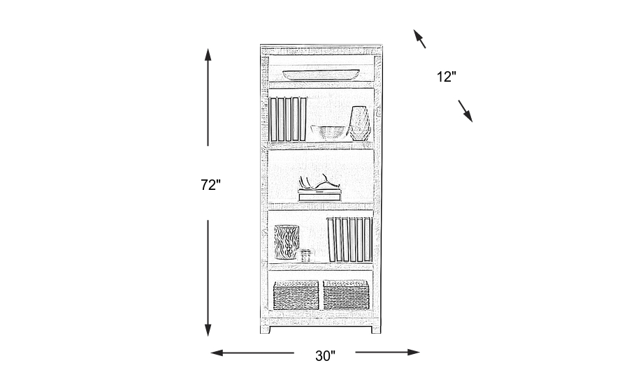 Dimension Image. Please refer to the Dimension Tab on this page for dimension details.