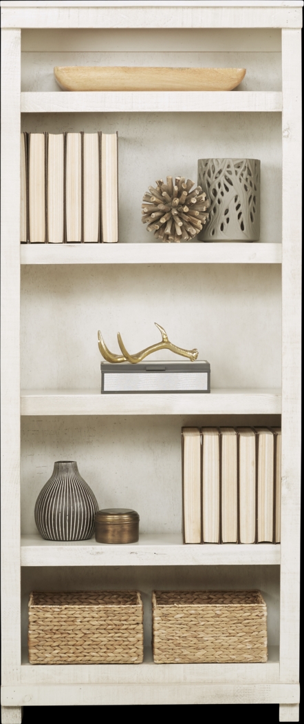 Havenwood White 5 Shelf Bookcase - Thumbnail - Image 1