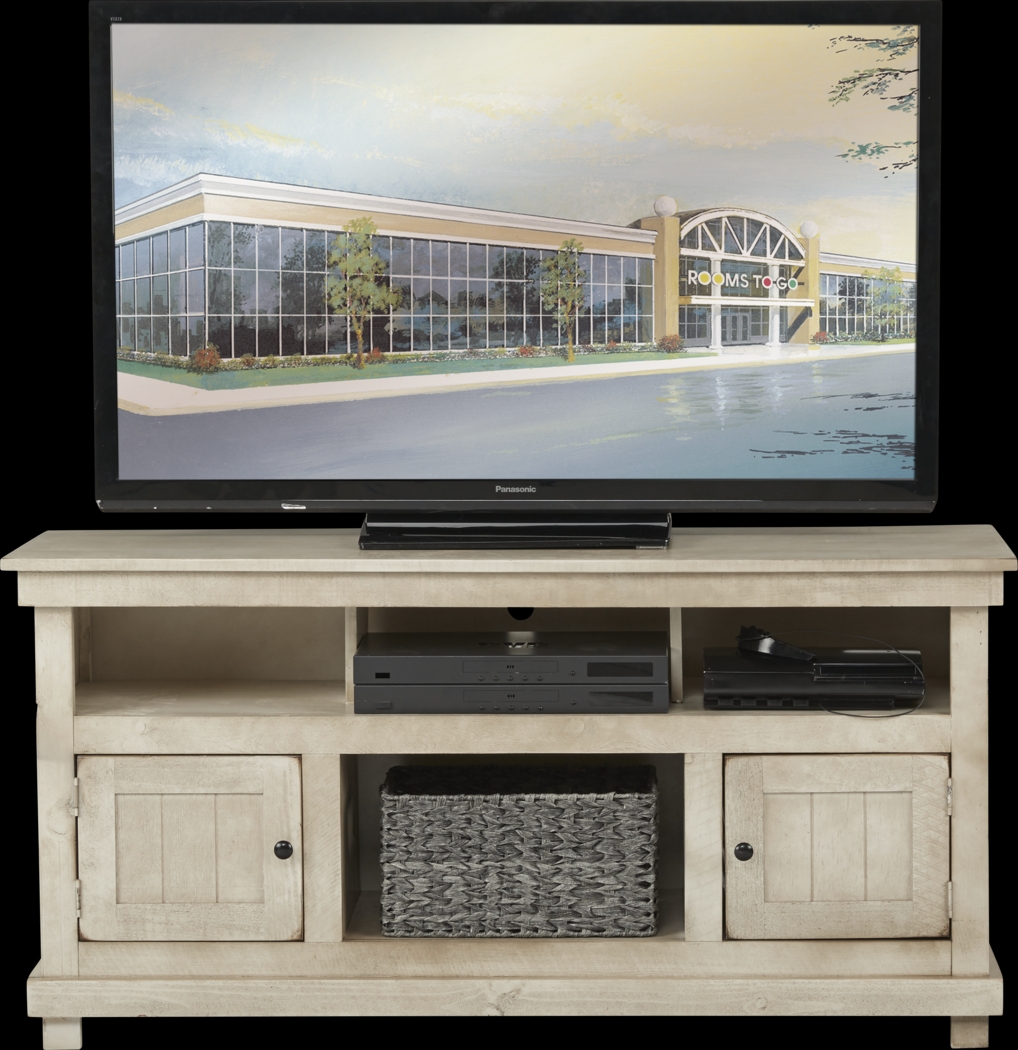 Havenwood White 54 in. Console - Thumbnail - Image 1