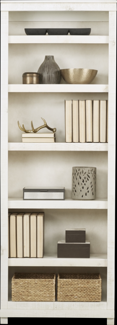 Havenwood White 6 Shelf Bookcase - Thumbnail - Image 1