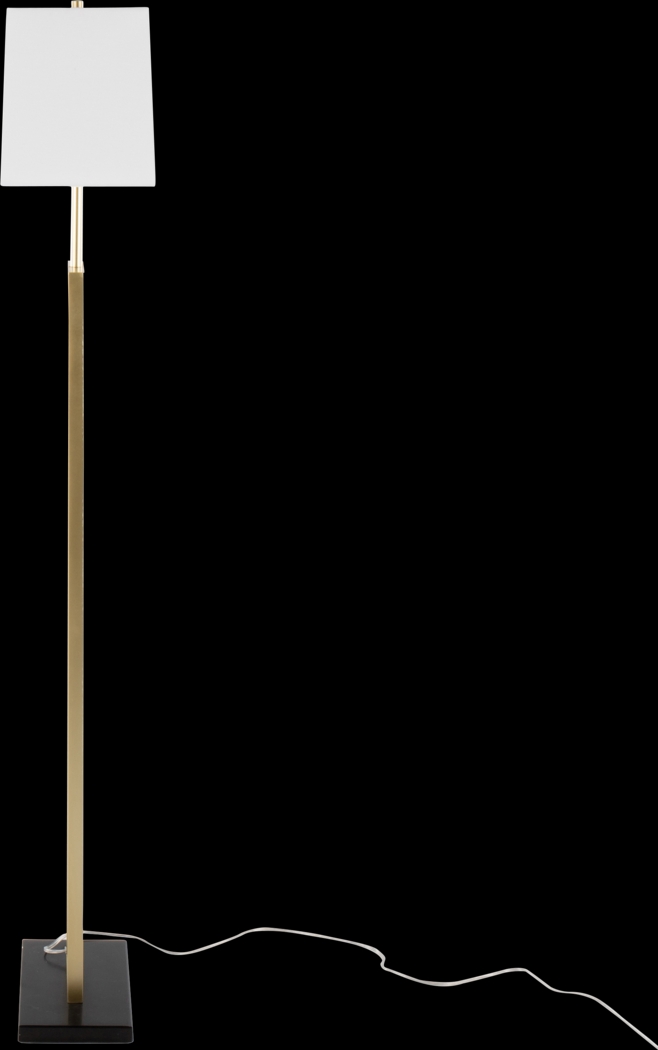Haver Post Gold Floor Lamp - Thumbnail - Image 4