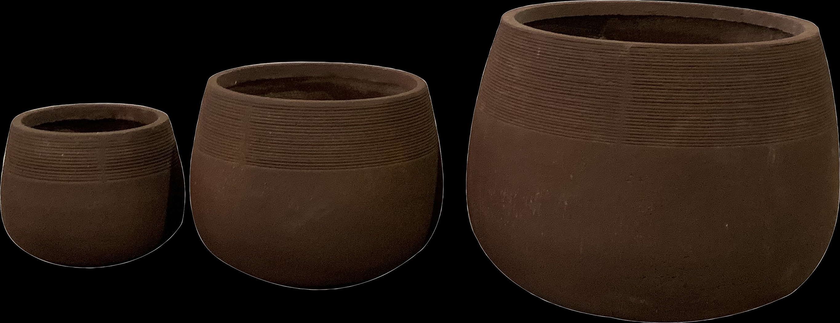 Hawdil Rust Planter, Set of 3 - Thumbnail - Image 1