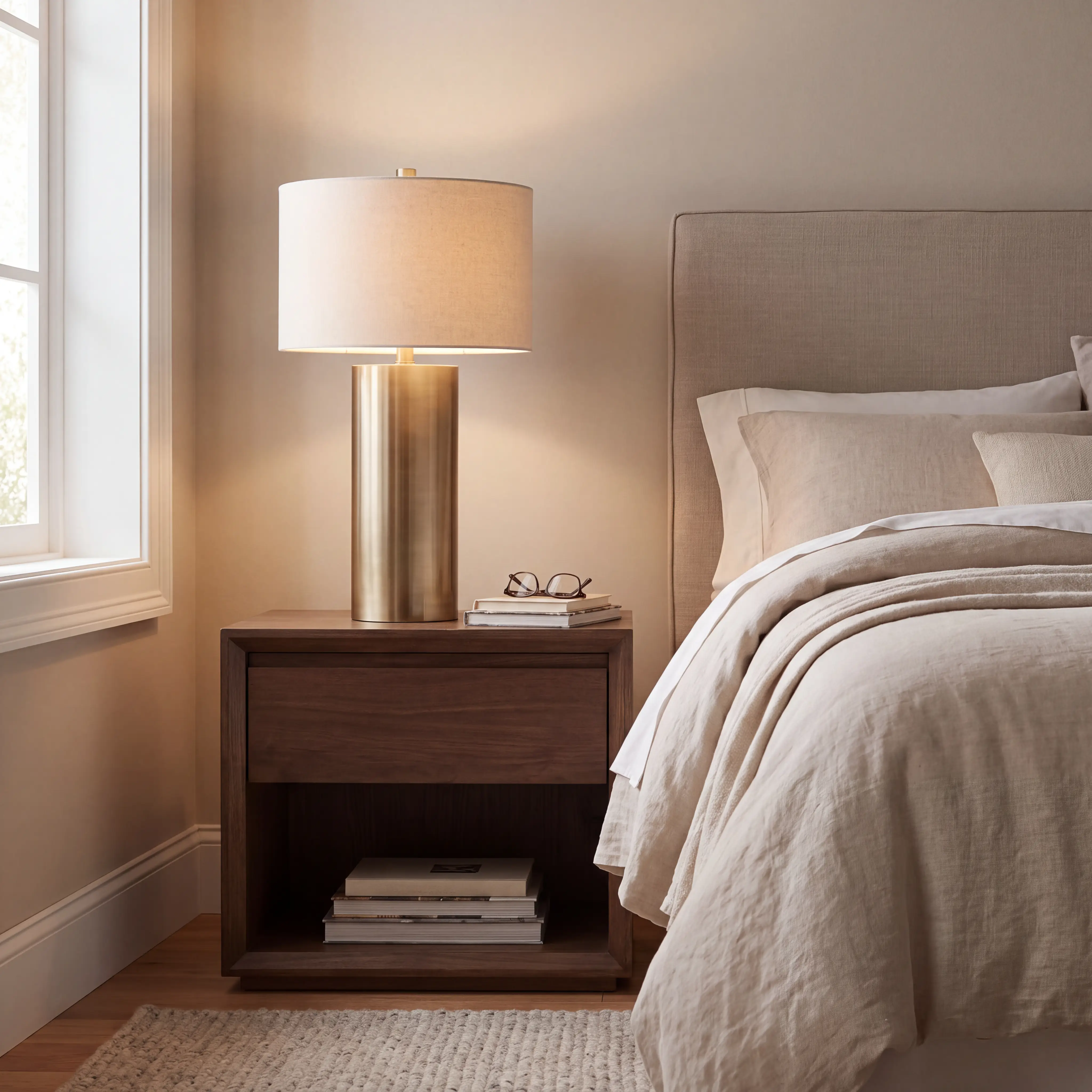 Hawk Court Brass Lamp - Thumbnail - Image 3