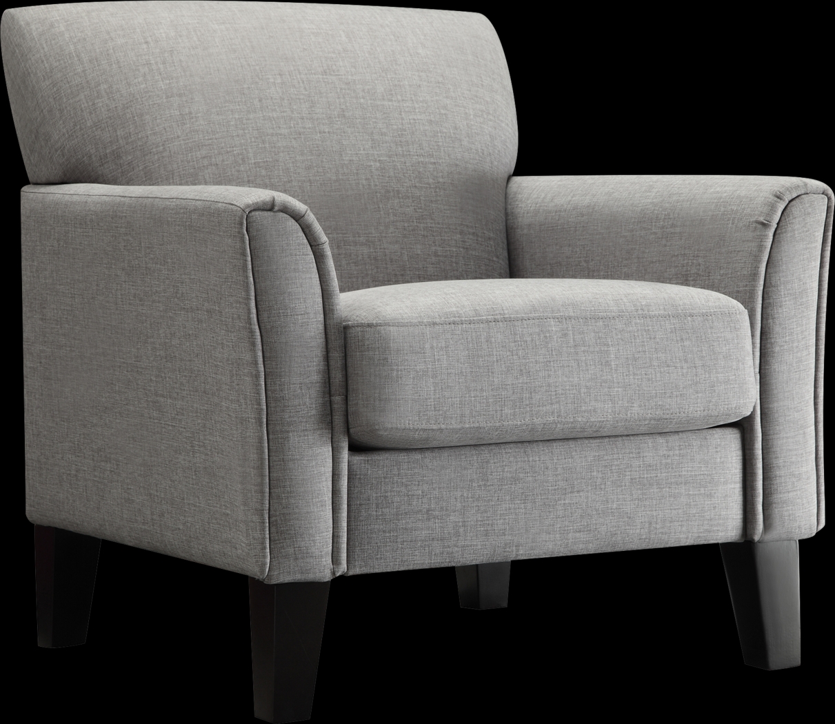 Hawley Gray Accent Chair - Thumbnail - Image 1