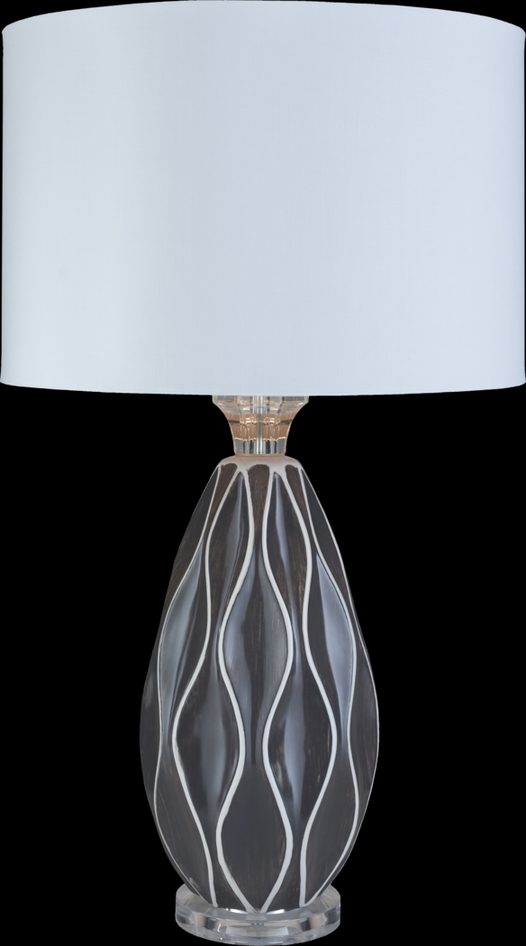 Hawley Park Gray Lamp - Thumbnail - Image 2
