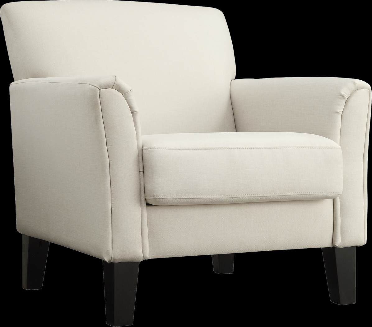Hawley White Accent Chair - Thumbnail - Image 1