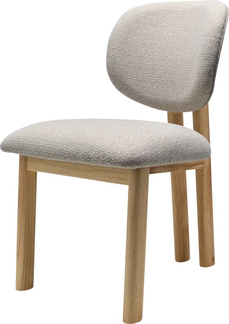 Hayan Light Blue Side Chair, Set of 2 - Thumbnail - Image 2