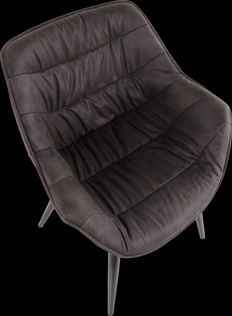 Haycort Black Accent Chair, Set of 2 - Thumbnail - Image 7