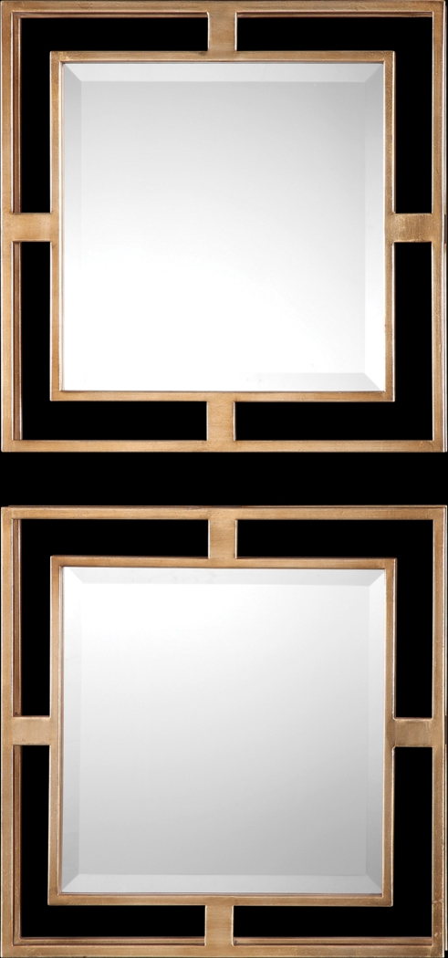 Haydin Gold Mirror, Set of 2 - Thumbnail - Image 1