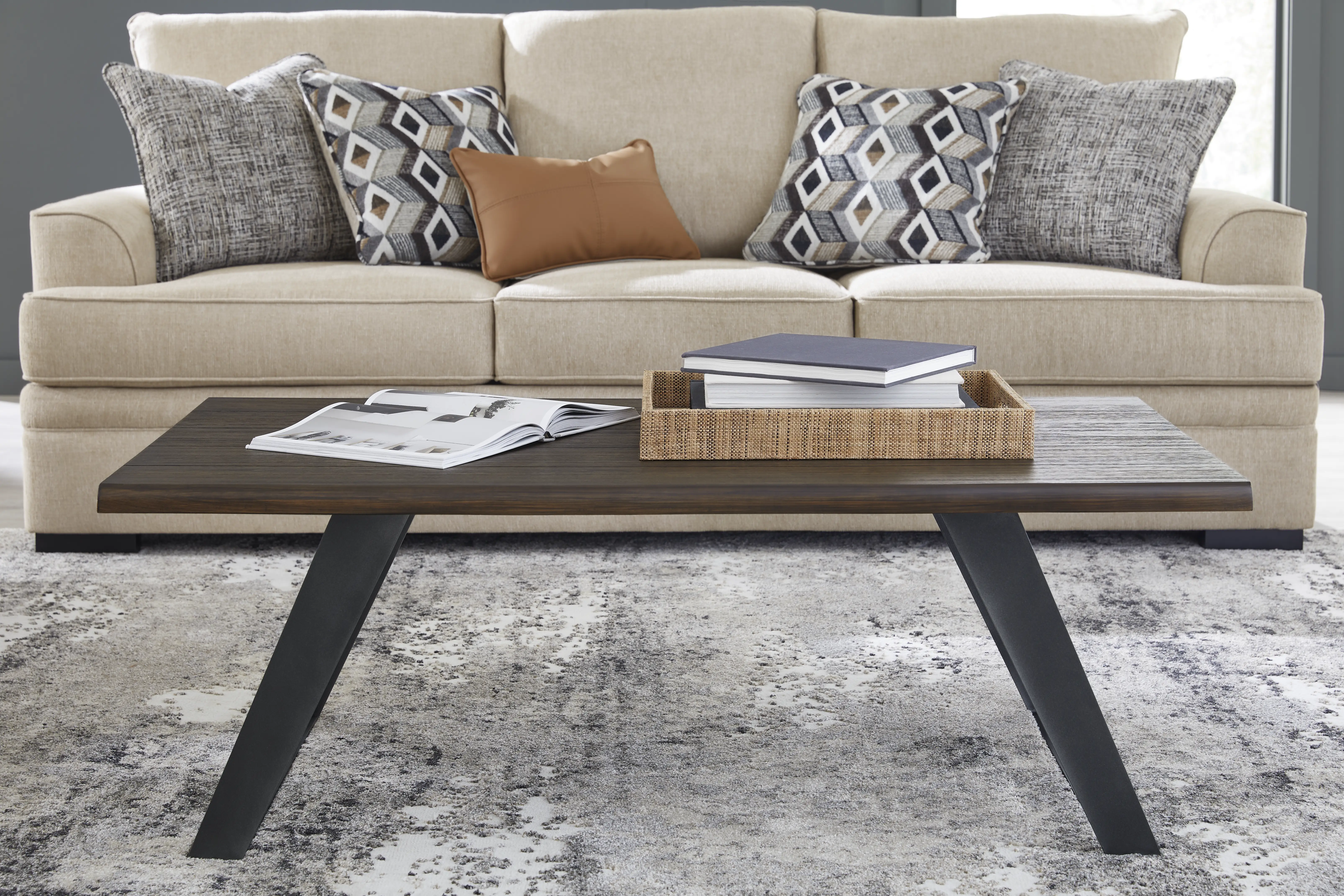 Hayes Brown Cocktail Table - Thumbnail - Image 6