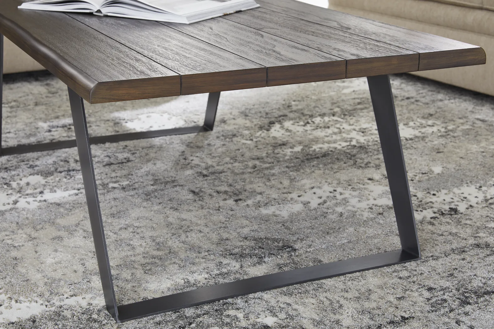 Hayes Brown Cocktail Table - Thumbnail - Image 3
