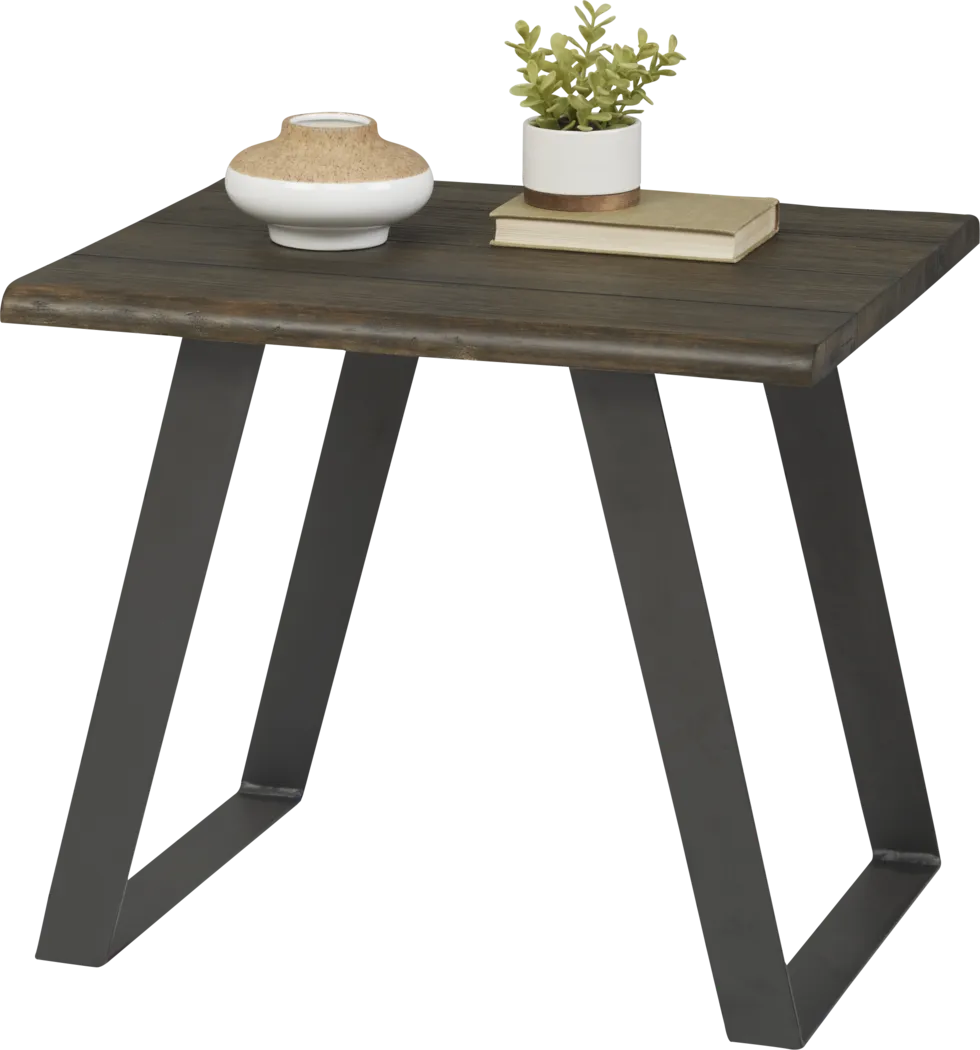 Hayes Brown End Table - Thumbnail - Image 2