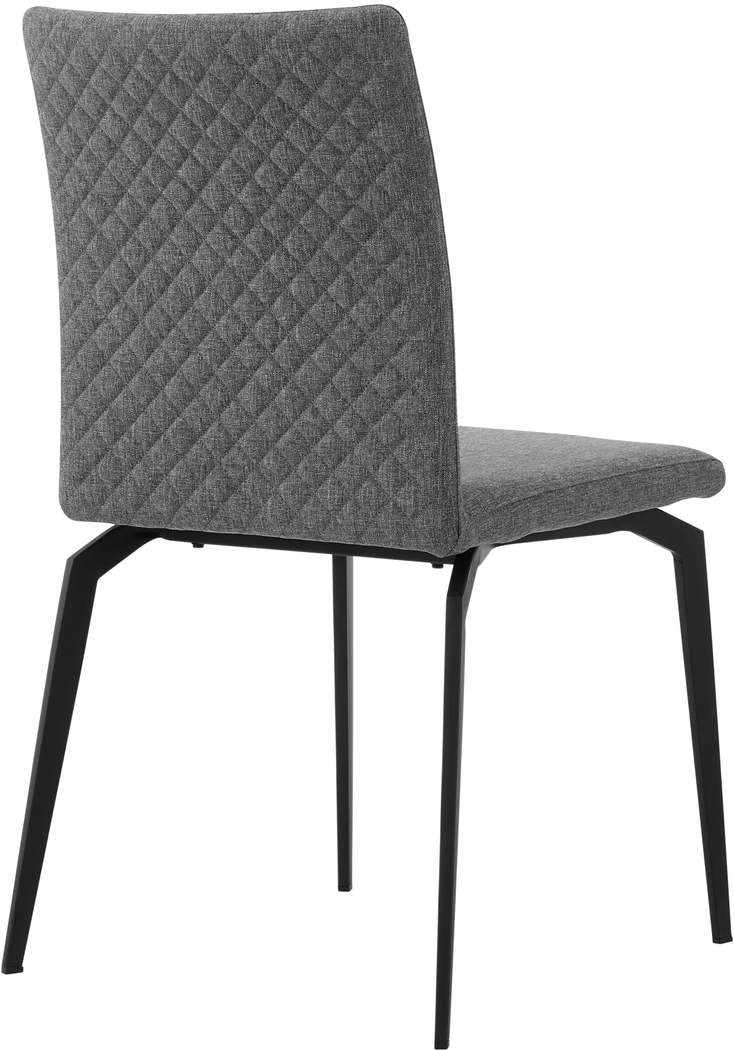 Hayla Gray Dining Chair, Set of 2 - Thumbnail - Image 2