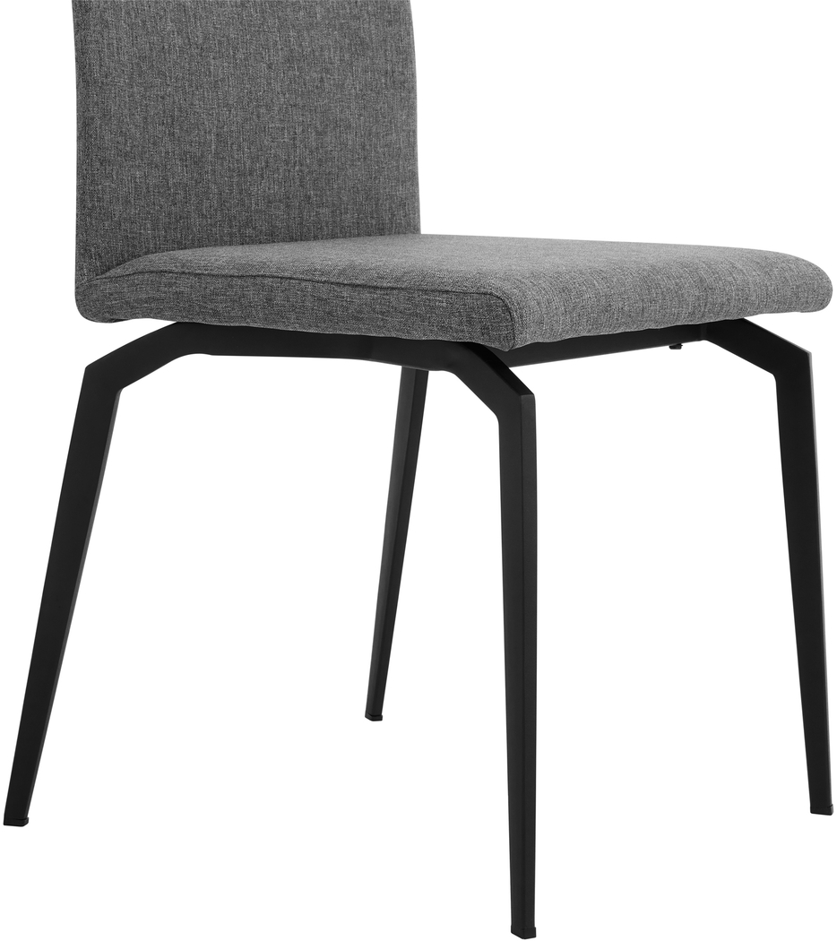 Hayla Gray Dining Chair, Set of 2 - Thumbnail - Image 4