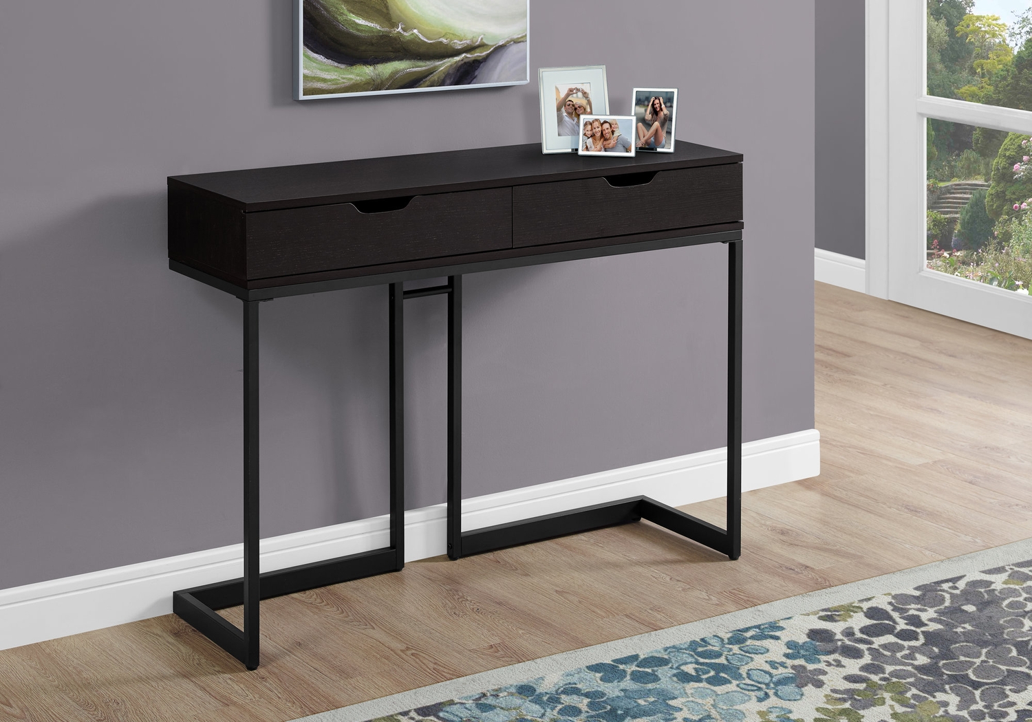 Hayling Cappuccino Console Table - Thumbnail - Image 2