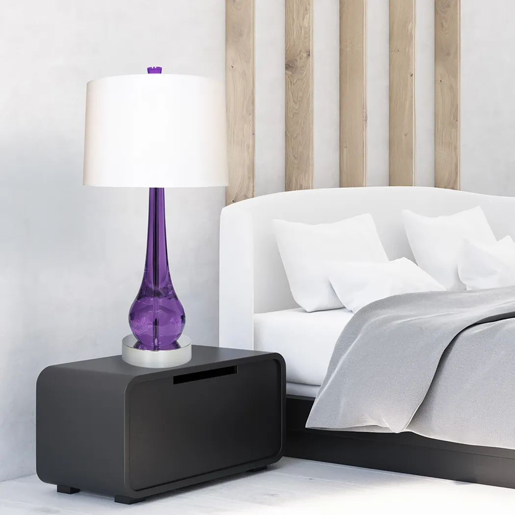 Haymarket Violet Table Lamp - Thumbnail - Image 2
