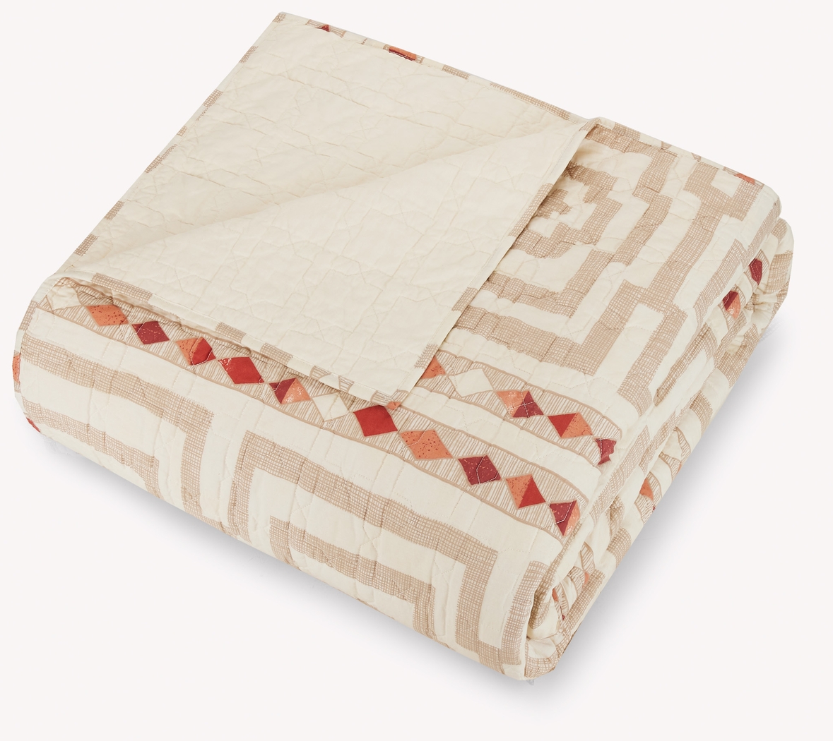 Haysford Cream Full/Queen 3 Pc Quilt Set - Thumbnail - Image 5