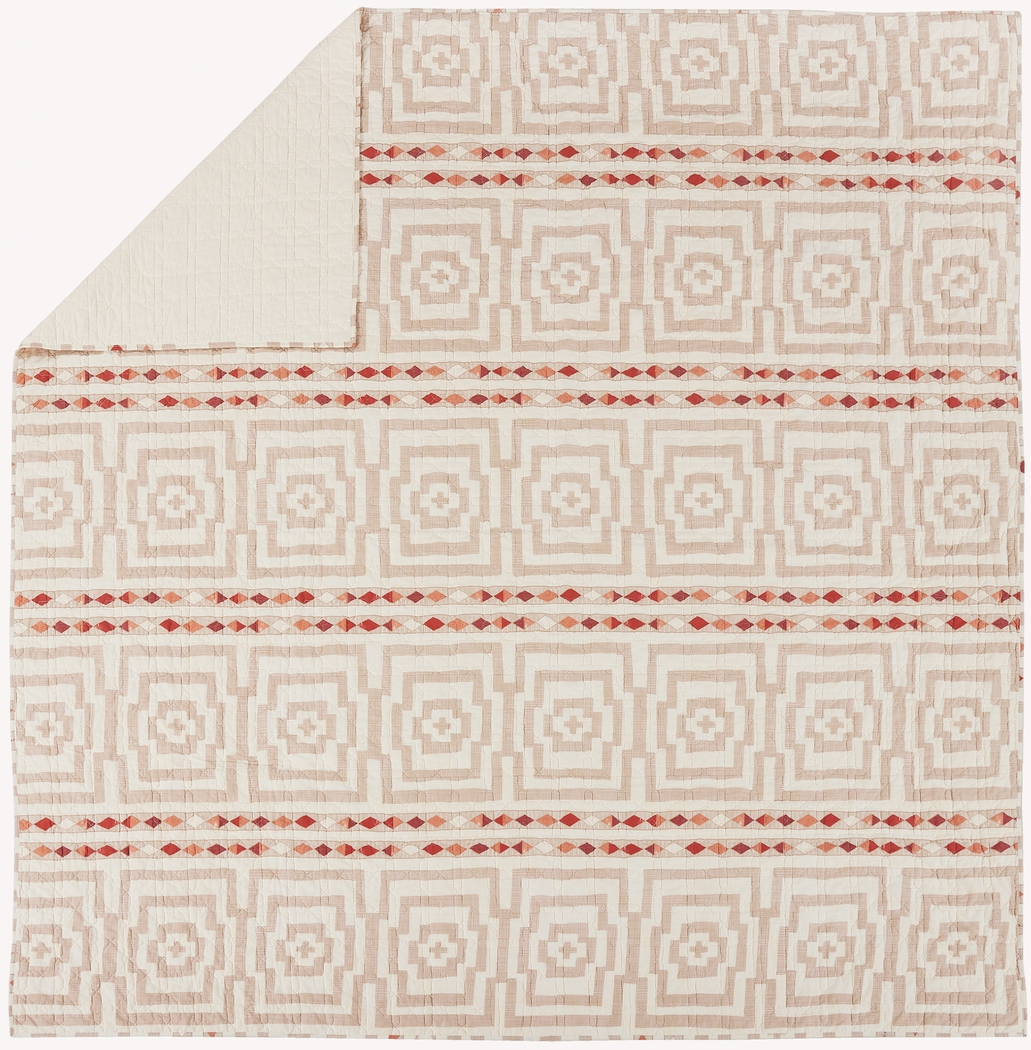 Haysford Cream Full/Queen 3 Pc Quilt Set - Thumbnail - Image 7