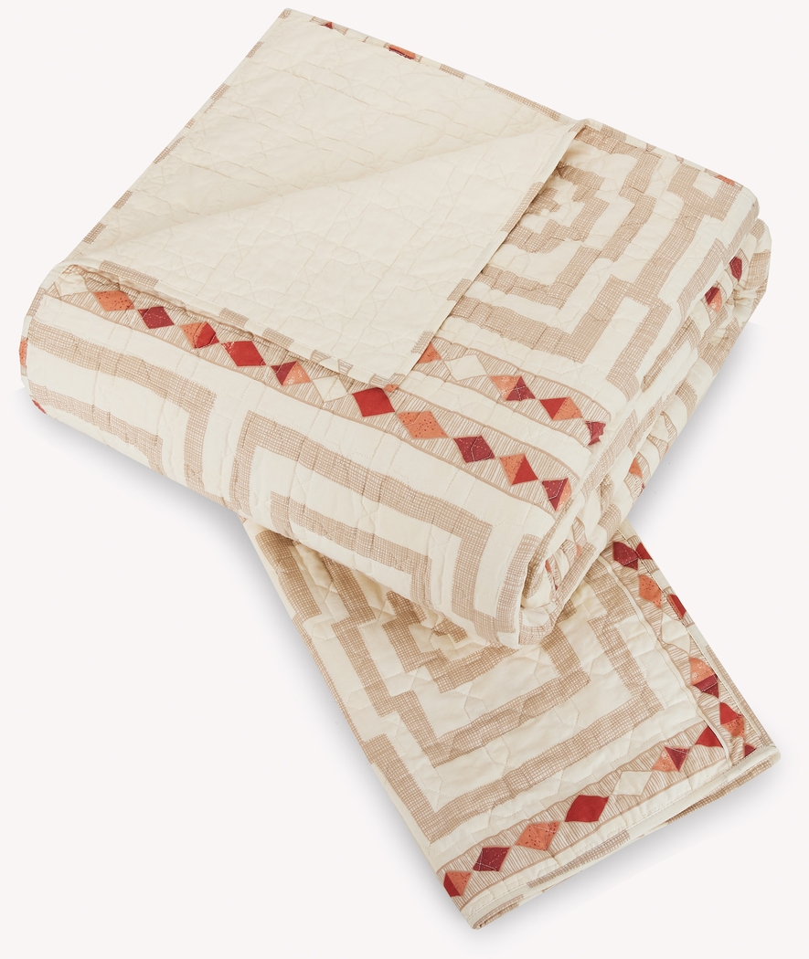 Haysford Cream Full/Queen 3 Pc Quilt Set - Thumbnail - Image 8