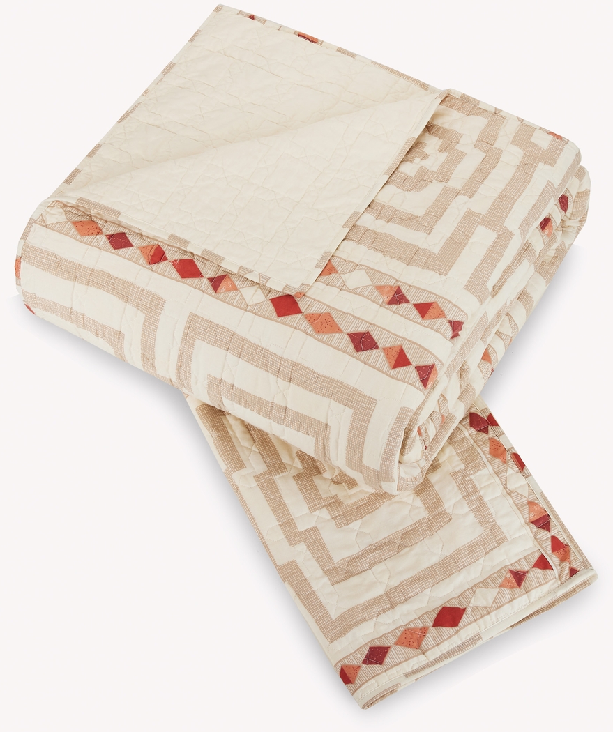 Haysford Cream King 3 Pc Quilt Set - Thumbnail - Image 6