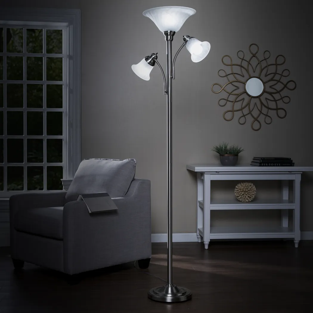 Hayter Gray Floor Lamp - Thumbnail - Image 5