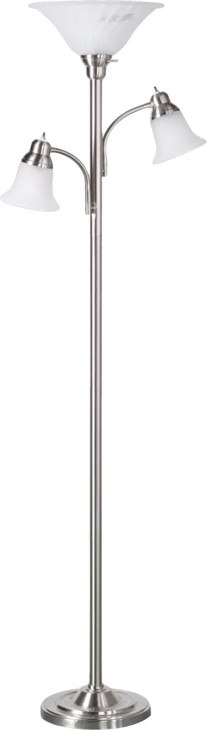 Hayter Gray Floor Lamp - Thumbnail - Image 1