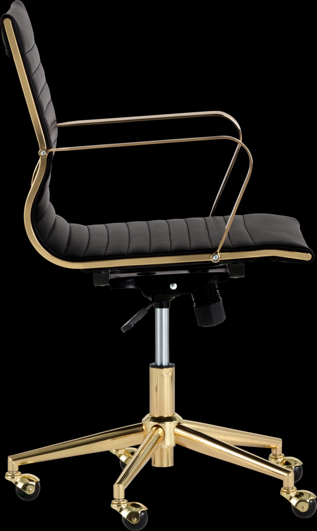 Hayvin Black Office Chair - Thumbnail - Image 2