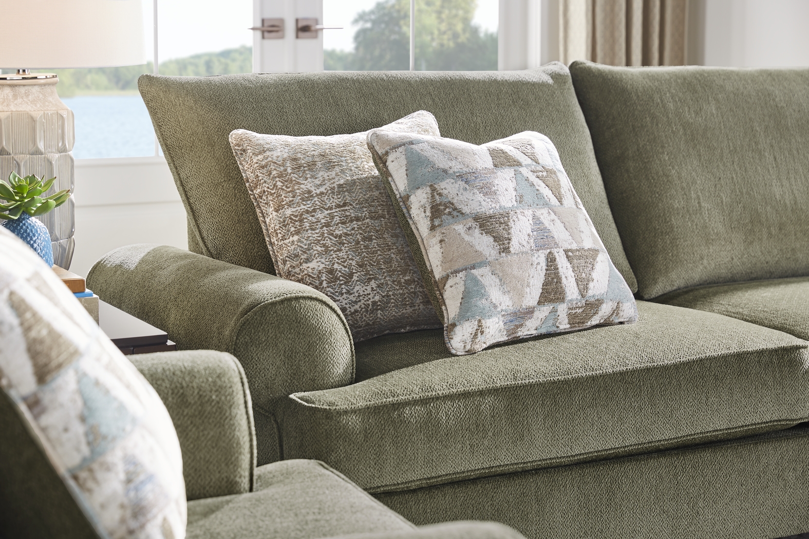 Hayward Green 5 Pc Living Room - Thumbnail - Image 3