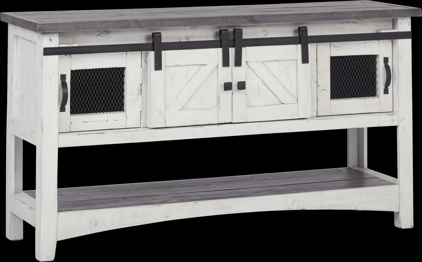 Hazel Peak White Credenza - Thumbnail - Image 1